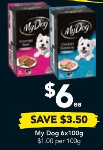 Drakes My Dog 6x100g offer
