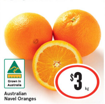 IGA Australian Navel Oranges offer