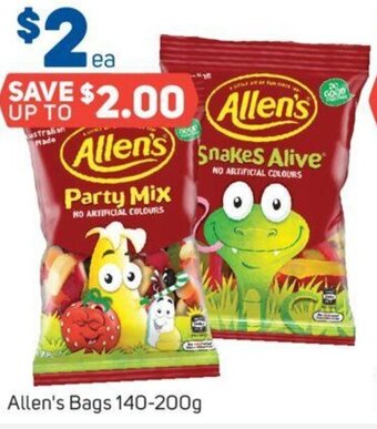 Foodland Allen's Bags 140-200g offer