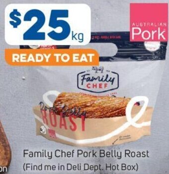 Foodland Family Chef Pork Belly Roast offer