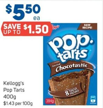 Foodland Kellogg's Pop Tarts 400g offer