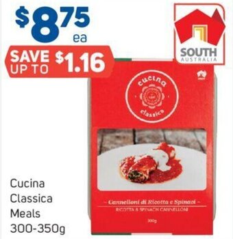 Foodland Cucina Classica Meals 300-350g offer