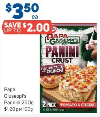 Foodland Papa Giuseppi's Pannini 250g offer