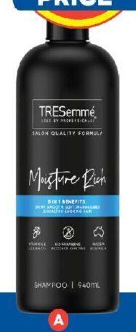 Foodland TRESemmé Shampoo or Conditioner 940ml offer
