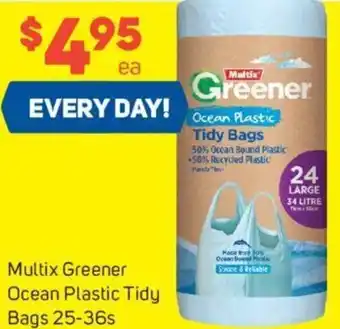 Multix Greener Ocean Plastic Tidy Bags 25-36s