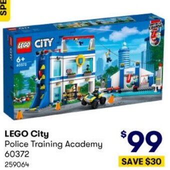 BIG W LEGO City Police Training Academy offer