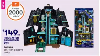 BIG W Batman Bat-Tech Batcave offer