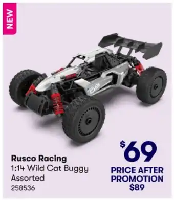 BIG W Rusco Racing 1:14 Wild Cat Buggy Assorted offer