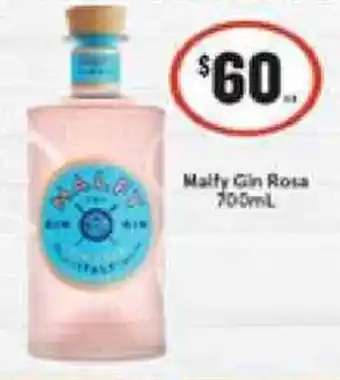 IGA Malty Gin Rosa 700ml offer
