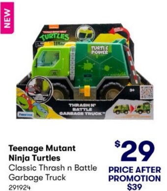 BIG W Teenage Mutant Ninja Turtles offer