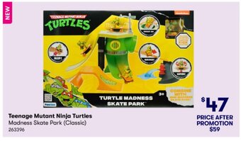 BIG W Teenage Mutant Ninja Turtles offer