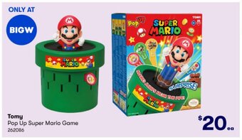 BIG W Tomy Pop Up Super Mario Game offer