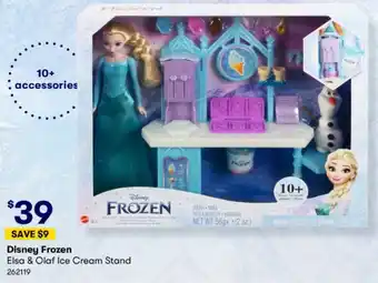 BIG W Disney Frozen Elsa & Olaf Ice Cream Stand 262119 offer