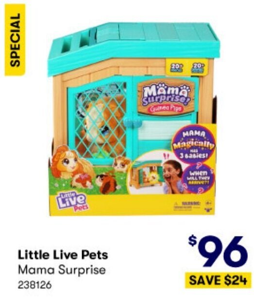 Little Live Pets Mama Surprise 238126 offer at BIG W