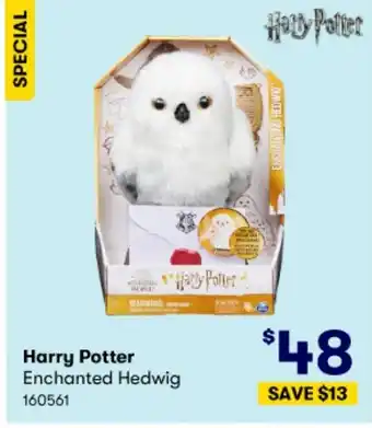 BIG W Harry Potter Enchanted Hedwig 160561 offer
