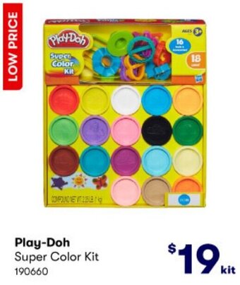 BIG W Play-Doh Super Color Kit offer