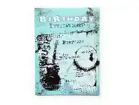 The Party People Shop Invitation Pad - Music Party, Blue offer