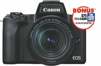 Canon M50 Mark II with EFM 15-45mm Lens Kit