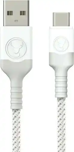 The Good Guys Bonelk Long-Life USB to USB-C Cable 2 Metre - White offer