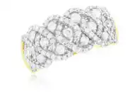 Grahams Jewellers 1.00 Carat Diamond Filigree Dress Ring in 9ct Yellow Gold offer