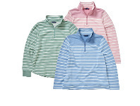 Harris Scarfe Savannah Quarter Zip Unbrushed Fleece Top offer
