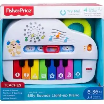 BIG W Fisher-price laugh & learn silly sounds light-up piano offer