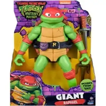 BIG W New teenage mutant ninja turtles assorted giant figure - raphael offer