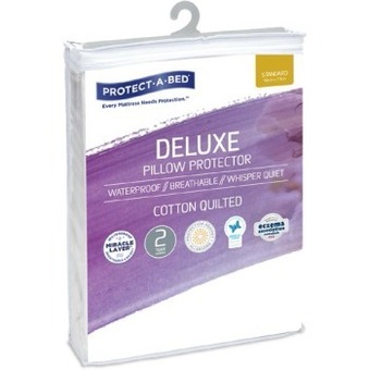 BIG W Protect-a-bed waterproof cotton quilted pillow protector offer