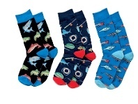Mitch Dowd 3pk Fishing Fan Socks