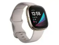 Fitbit Sense - Lunar White/ Soft Gold