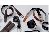 Harris Scarfe Bronson Casual Leather Reversible Belt & Genuine Leather Jeans Belt offer