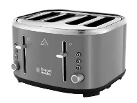 The Good Guys Russell Hobbs Legacy 4 Slice Toaster - Charcoal offer