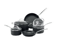 Harris Scarfe Circulon 6pc Genesis Plus Hard Anodised Cookset offer