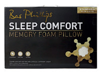 Harris Scarfe Bas Phillips Sleep Comfort Memory Foam Pillow Standard or Contour offer