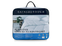 Harris Scarfe Gainsborough Check Wool Blend Blanket QB/KB offer