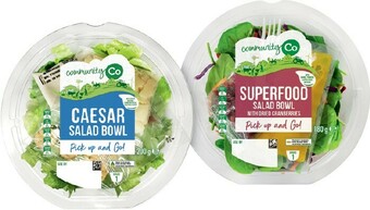 IGA Community Co Caesar 200g or Superfood 180g Salad Bowl offer