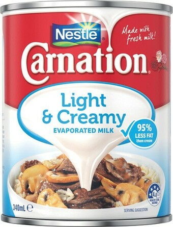 IGA Carnation Light & Creamy Evaporated Milk 340ml offer