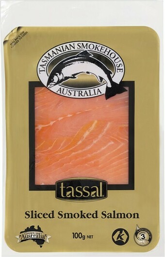 IGA Tassal Tasmanian Smokehouse Sliced Smoked Salmon 100g offer
