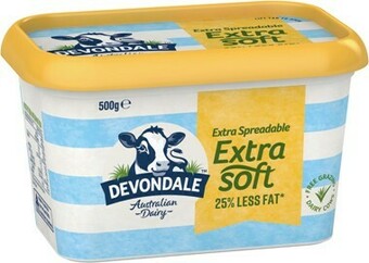 IGA Devondale Butter Spread 500g Selected Varieties offer
