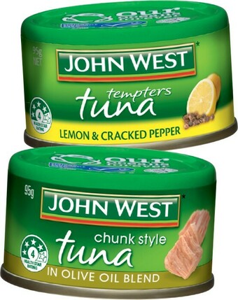 IGA John West Tuna 95g Selected Varieties offer