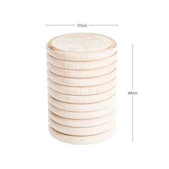 Pillow Talk Lennox timber stool by m.u.s.e. offer