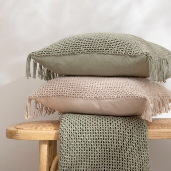 Calypso knit oblong cushion by habitat