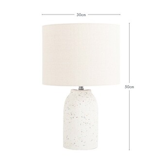 Pillow Talk Luca table lamp by habitat offer
