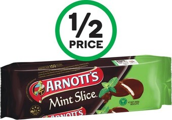 Woolworths Arnott’s Chocolate Coated Biscuit 160-250g, Wagon Wheels Mini 190g Pk 8 or Choc Scotch Finger Biscuits 250g offer