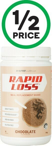 Woolworths Rapid Loss Meal Replacement Shake 740g~ offer
