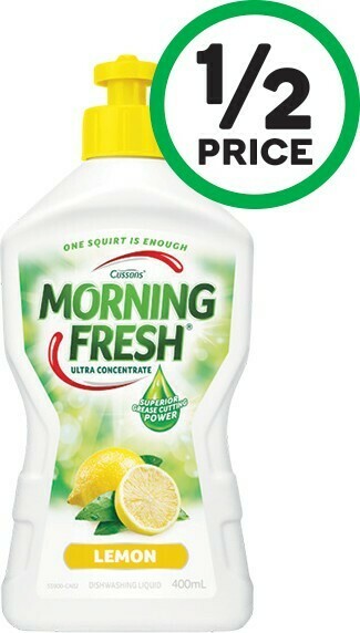Woolworths Morning Fresh Dishwashing Liquid 400ml offer