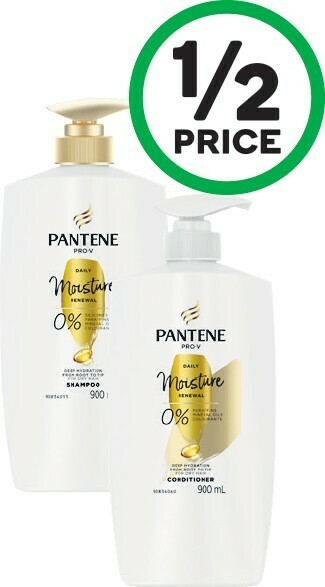 Woolworths Pantene Pro-V Shampoo or Conditioner 900ml offer