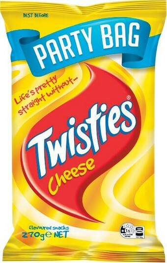 Woolworths Twisties, Toobs, Cheetos or Burger Rings Party Bags 150-270g offer