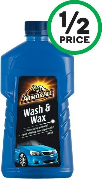 Woolworths Armor All Wash & Wax 1 Litre offer