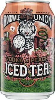 Woolworths Brookvale Union Vodka & Peach Iced Tea Cans 4x330ml offer